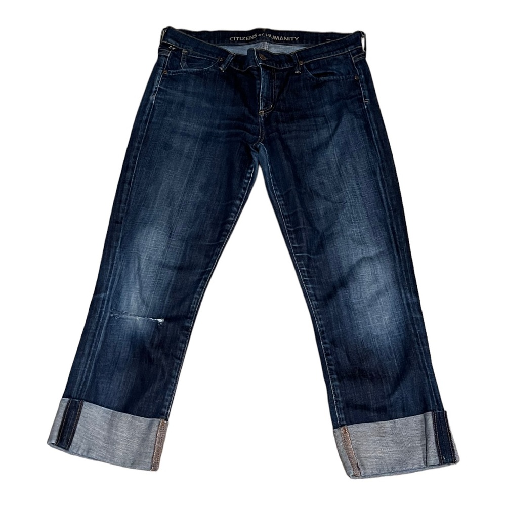 Citizens of Humanity
Dani Cropped Straight Leg Jeans Women's 31
Dark Wash Cuffed